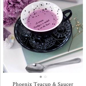 ISO Killstar Phoenix Teacup & Saucer